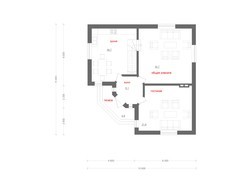 Проект дома с оригинальным фасадом