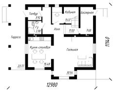 Уютный дом с мансардой