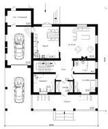 Классический загородный особняк с просторными террасами