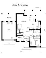 Интересный практичный дом с сауной