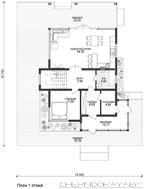 Архитектурный проект небольшого необычного домика