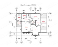 Проект стильного недорогого в строительстве загородного дома