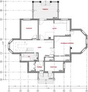 Архитектурный проект загородной усадьбы на 222 m²
