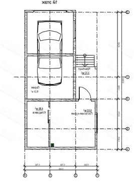 Проект практичной сторожки с гаражом для 1 машины