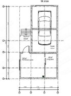 Проект практичной сторожки с гаражом для 1 машины