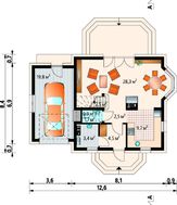 Презентабельный особняк на 100 квадратов площади