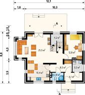 Изумительный особняк на два этажа площадью 120 квадратов