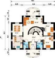 Стильный особняк, выполненный в классическом стиле