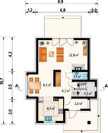 Красивый загородный дом с роскошной гостиной