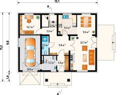 Прекрасный особняк в классическом стиле с площадью 190 m²