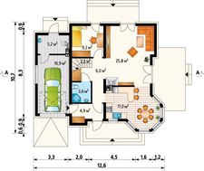Большой и стильный дом с гаражом и террасой
