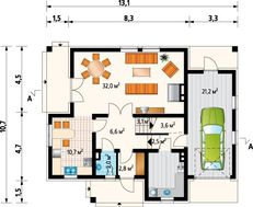 Привлекательный коттедж площадью 140 квадратов