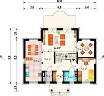 Восхитительный особняк уникальной планировки