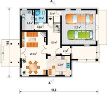 Интересный коттедж с отдельной кухней