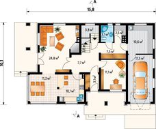 Великолепный особняк жилой площадью 150 м2