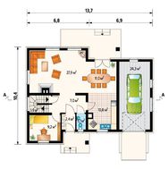 Восхитительный особняк со спальнями на двух этажах