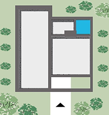 Роскошный одноэтажный жилой дом с двумя верандами